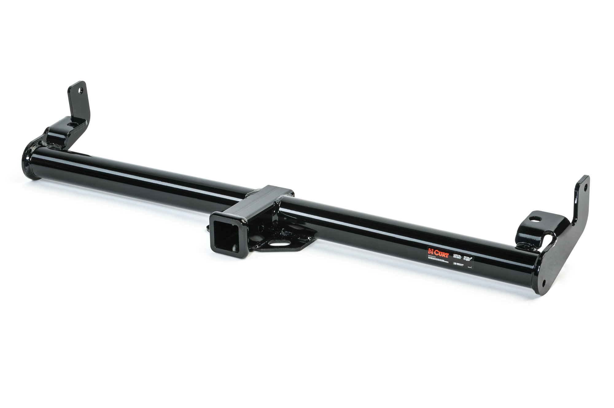 CURT 13430 2" Class 3 Round Trailer Hitch for 9706 Jeep Wrangler TJ